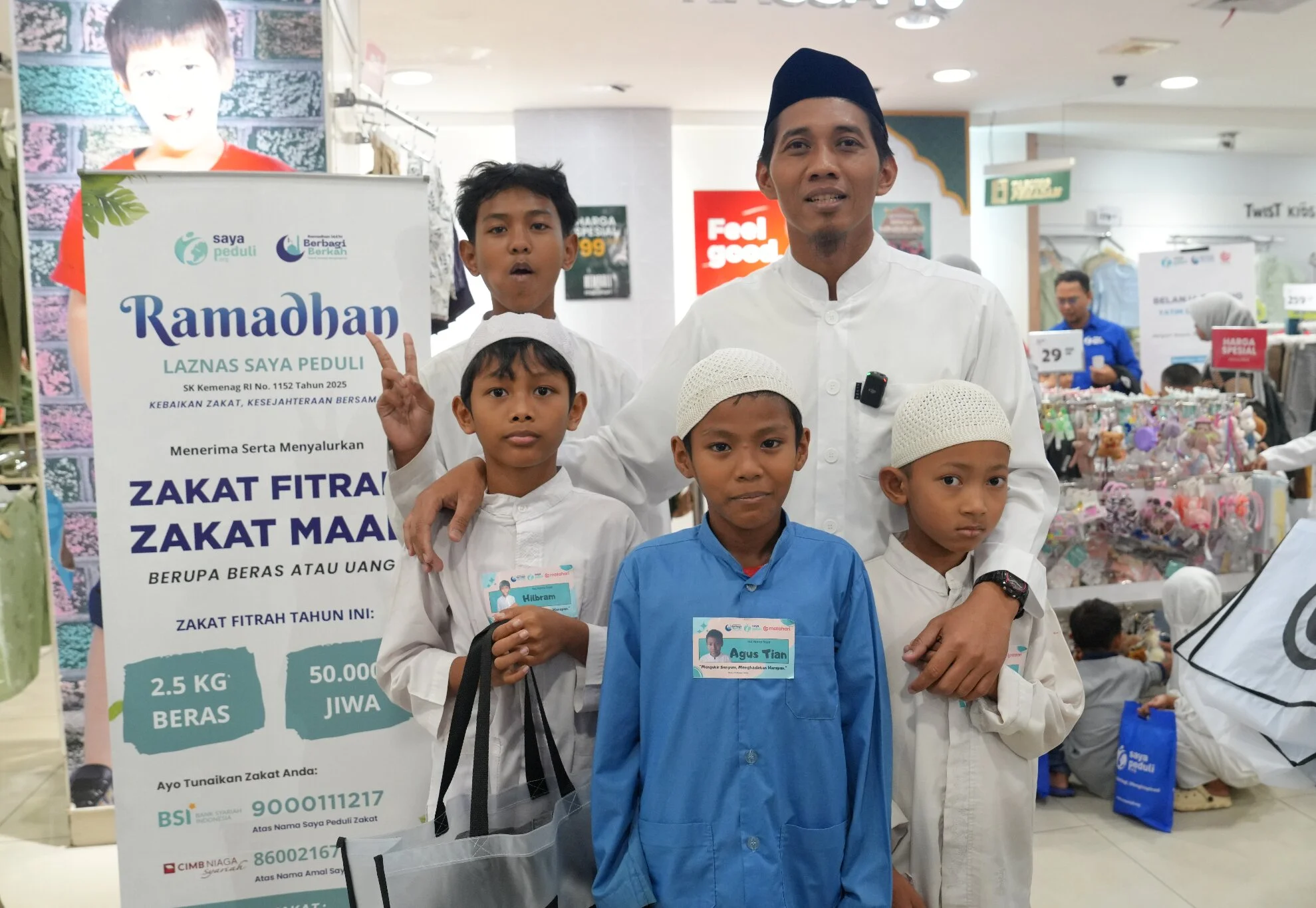 Foto 37 dari album Belanja Bareng Yatim Dhuafa Difabel 2026